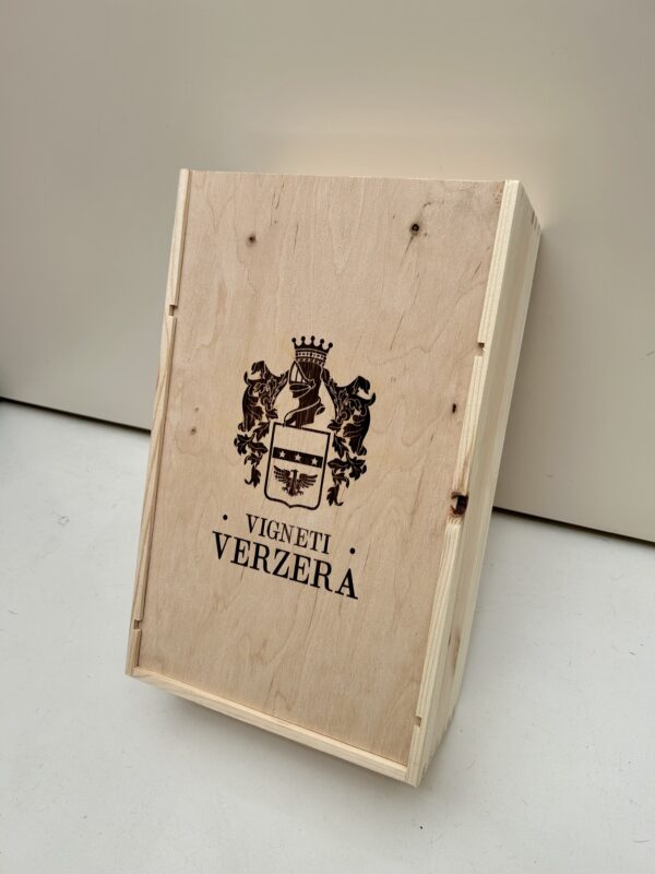 PHÔS | Cassetta 2 bott. in legno - immagine 3